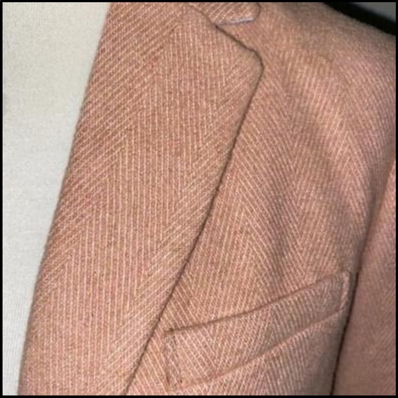 GAP Blush Blazer Jacket with elbow patches Size 2 - Picture 3 of 8